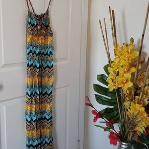 ❤3/$20 Bohemian maxi dress size XS/S